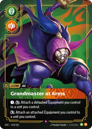 SFD-193/221 | Grandmaster at Arms | Rare