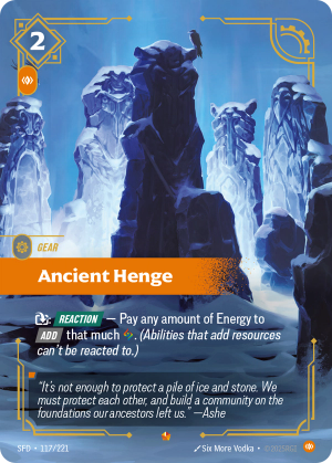 SFD-117/221 | Ancient Henge | Epic