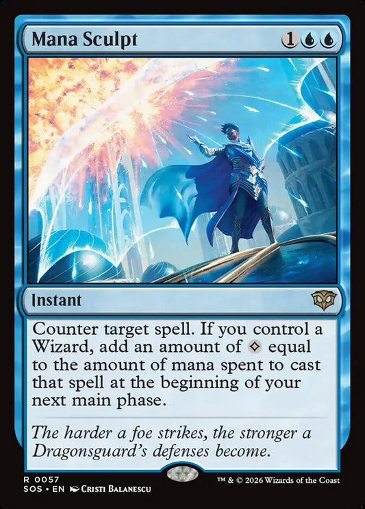 SOS-057 Mana Sculpt -EN- R (Foil)