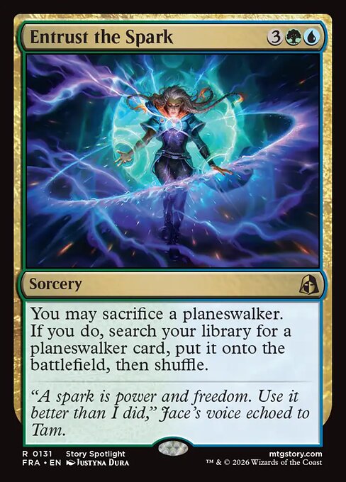 FRA-131 Entrust the Spark | Rare (EN)