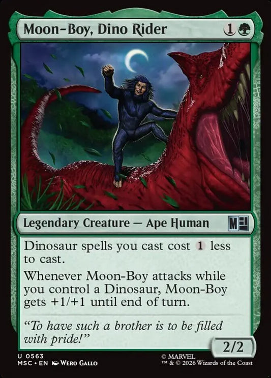 MSC-563 Moon-Boy, Dino Rider  | Uncommon (EN)