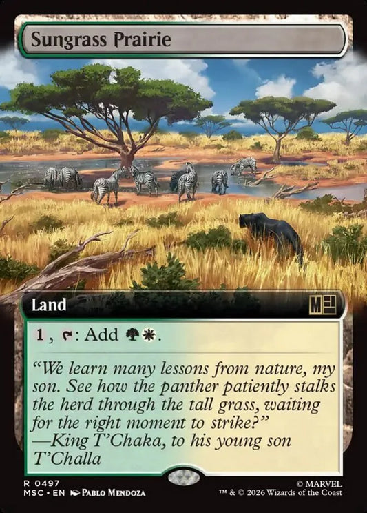 MSC-497 Sungrass Prairie (Extended Arts) | Rare (EN)