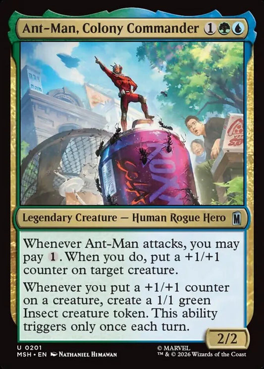 MSH-201 Ant-Man, Colony Commander | Uncommon (EN)