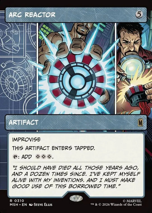 MSH-310 Arc Reactor (Borderless) | Rare (EN)