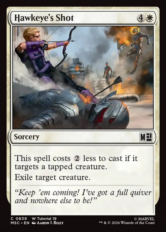 MSC-839 Hawkeye's Shot  | Common (EN)