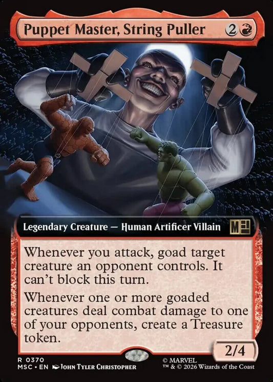 MSC-370 Puppet Master, String Puller (Extended Arts) | Rare (EN)