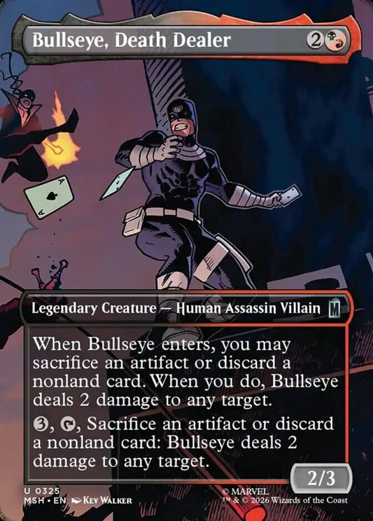 MSH-325 Bullseye, Death Dealer (Borderless) | Uncommon (EN)