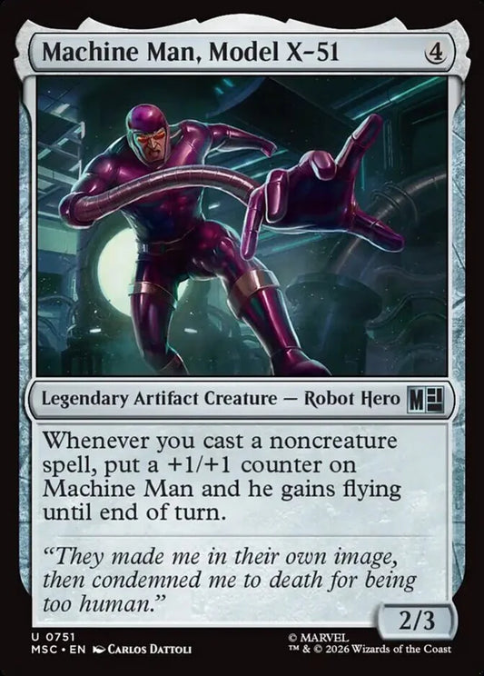 MSC-751 Machine Man, Model X-51  | Uncommon (EN)