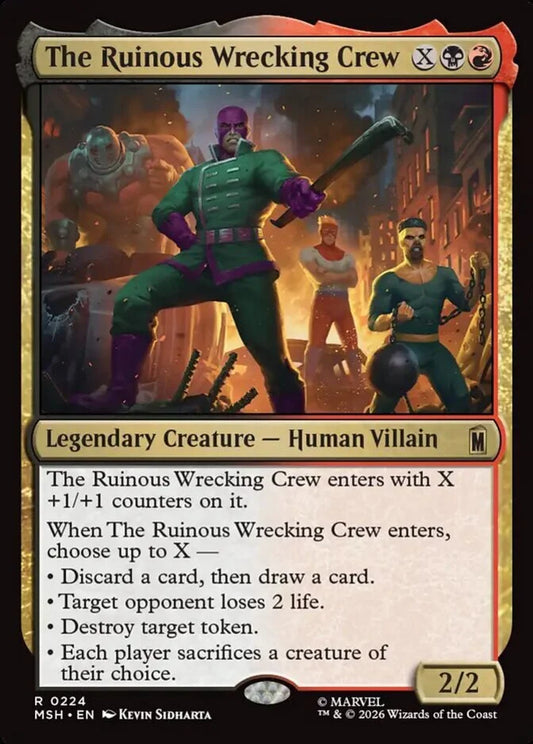 MSH-224 The Ruinous Wrecking Crew | Rare (EN)