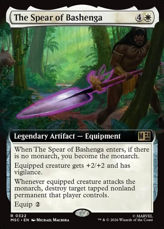 MSC-322 The Spear of Bashenga (Extended Arts) | Rare (EN)