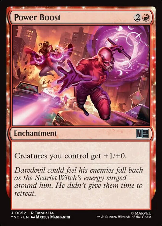 MSC-852 Power Boost  | Uncommon (EN)