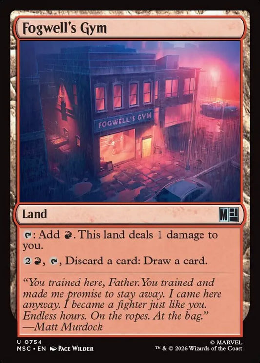 MSC-754 Fogwell's Gym  | Uncommon (EN)