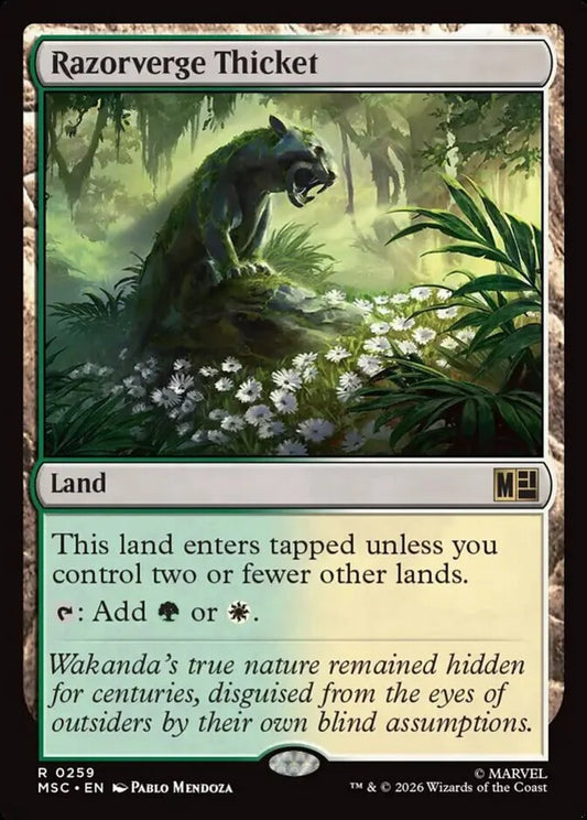 MSC-259 Razorverge Thicket  | Rare (EN)