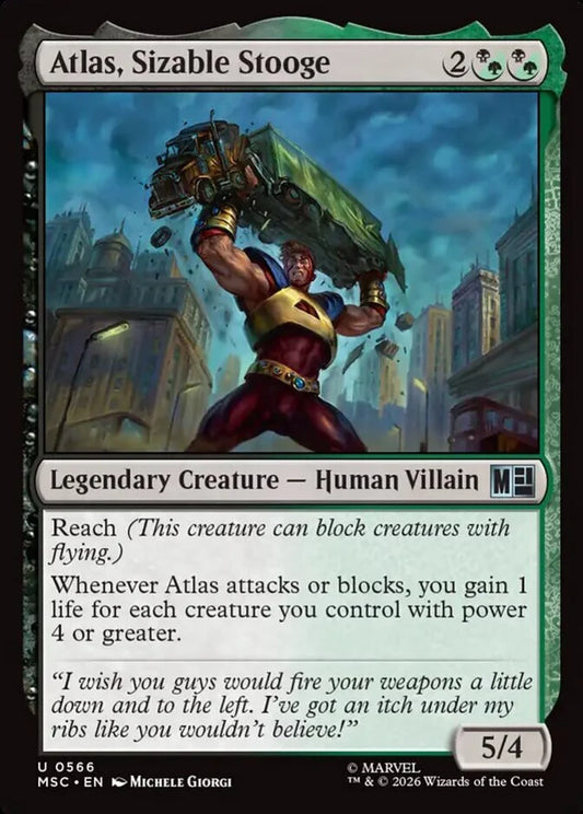 MSC-566 Atlas, Sizable Stooge  | Uncommon (EN)