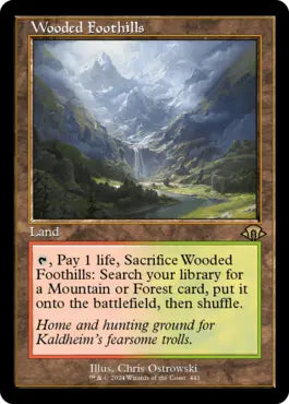 MH3-0441 | Wooded Foothills | EN  | - | Non-Foil