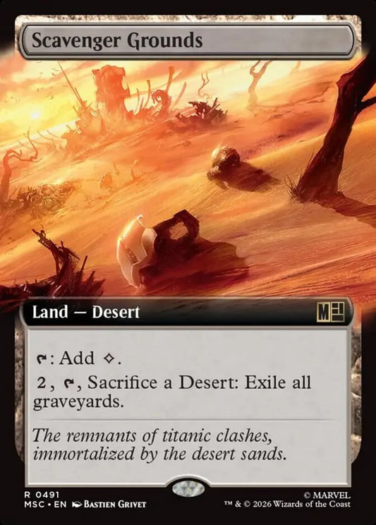 MSC-491 Scavenger Grounds (Extended Arts) | Rare (EN)