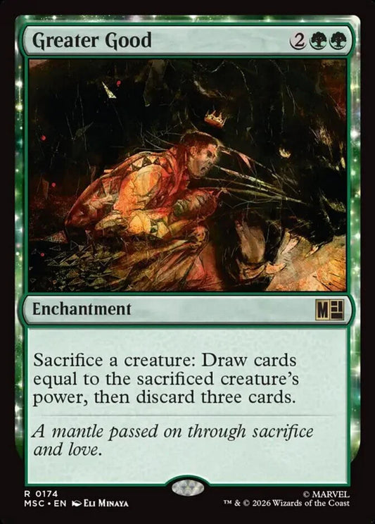 MSC-174 Greater Good  | Rare (EN)