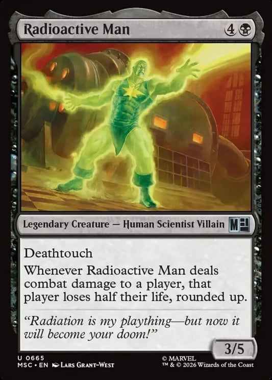 MSC-665 Radioactive Man  | Uncommon (EN)