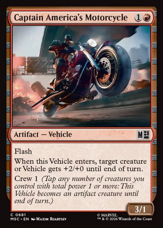 MSC-681 Captain America's Motorcycle  | Common (EN)