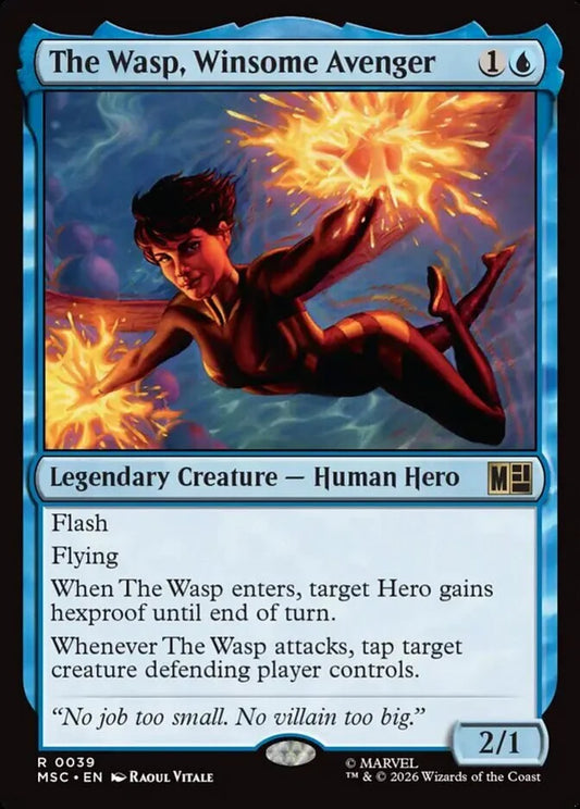 MSC-039 The Wasp, Winsome Avenger  | Rare (EN)