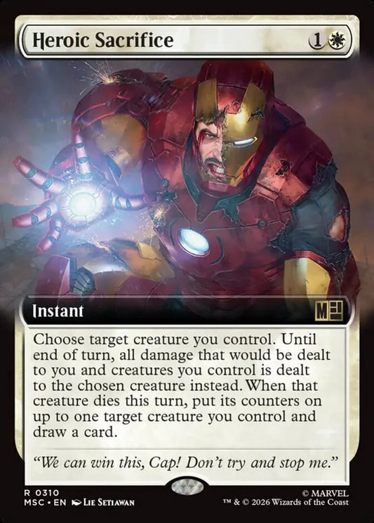 MSC-310 Heroic Sacrifice (Extended Arts) | Rare (EN)