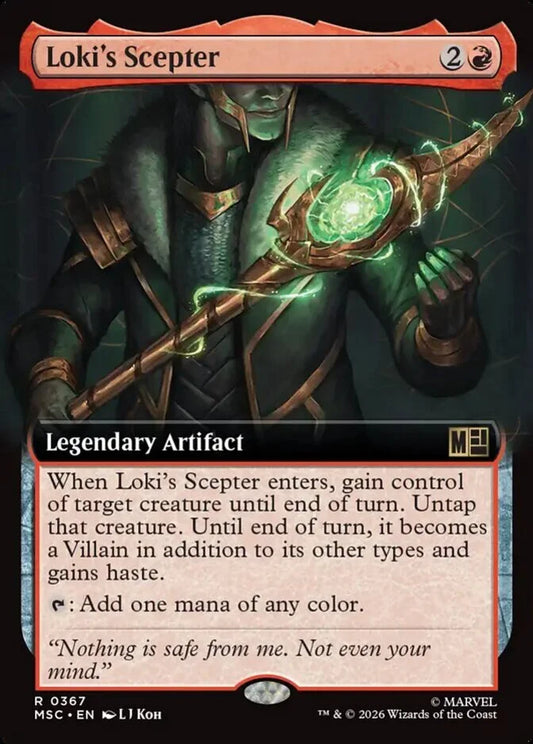 MSC-367 Loki's Scepter (Extended Arts) | Rare (EN)