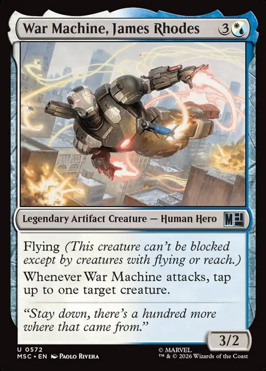 MSC-572 War Machine, James Rhodes  | Uncommon (EN)