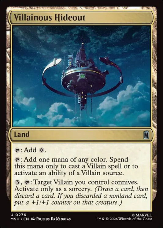 MSH-276 Villainous Hideout | Uncommon (EN)