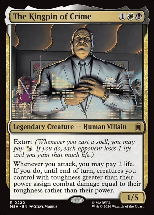 MSH-220 The Kingpin of Crime | Rare (EN)