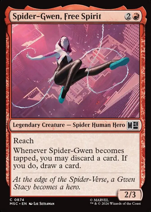 MSC-874 Spider-Gwen, Free Spirit  | Common (EN)