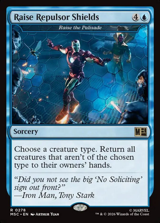 MSC-278 Raise Repulsor Shields  (Raise the Palisade)  | Rare (EN)