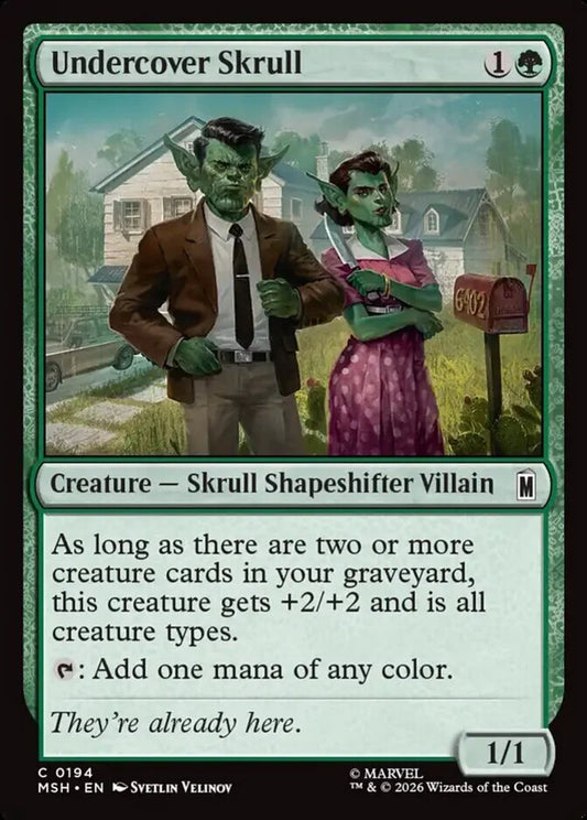 MSH-194 Undercover Skrull | Common (EN)
