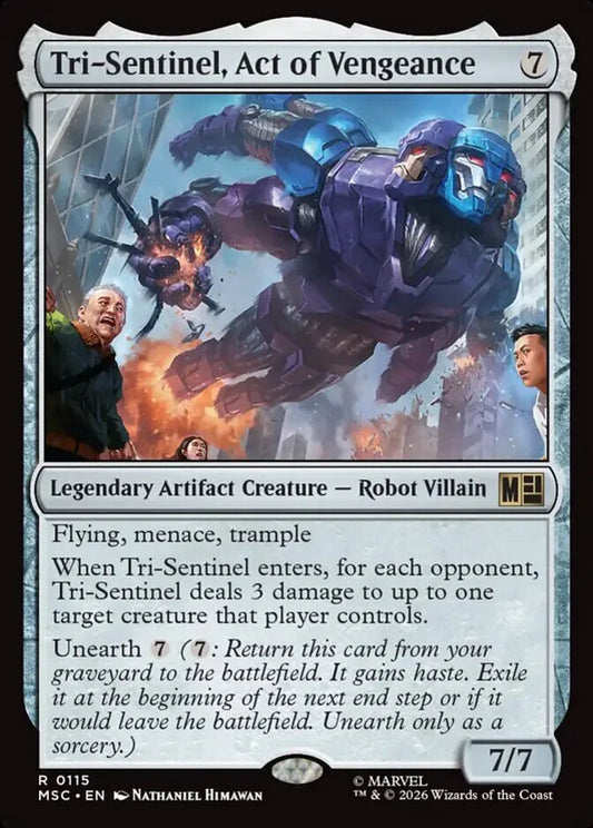 MSC-115 Tri-Sentinel, Act of Vengeance  | Rare (EN)