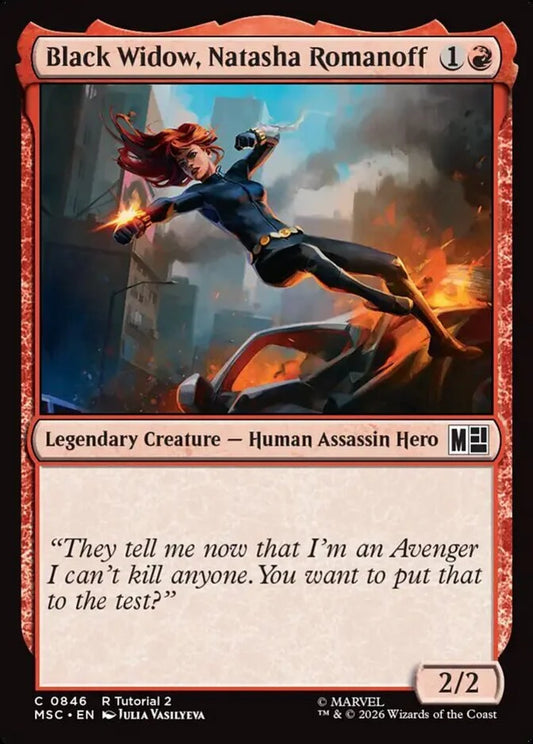 MSC-846 Black Widow, Natasha Romanoff  | Common (EN)
