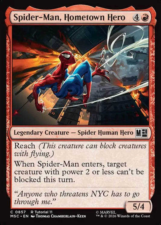MSC-857 Spider-Man, Hometown Hero  | Common (EN)