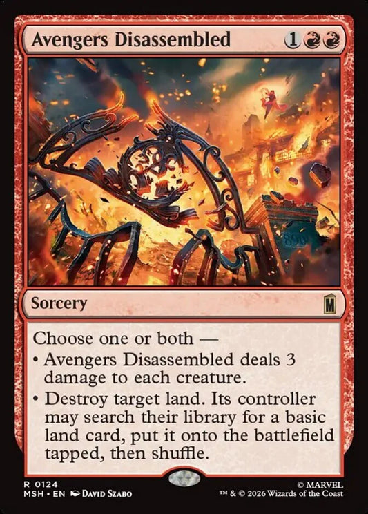 MSH-124 Avengers Disassembled | Rare (EN)