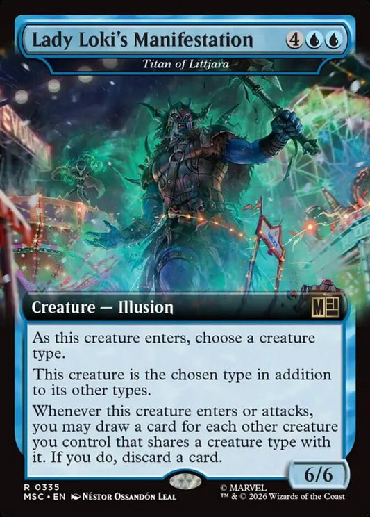 MSC-335 Lady Loki's Manifestation (Extended Arts) | Rare (EN)