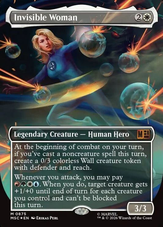 MSC-875 Invisible Woman (Borderless) | Mythic (EN)