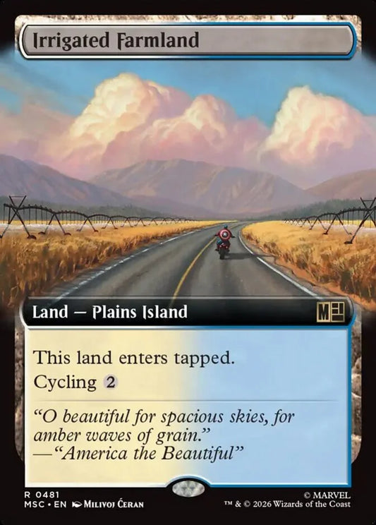 MSC-481 Irrigated Farmland (Extended Arts) | Rare (EN)