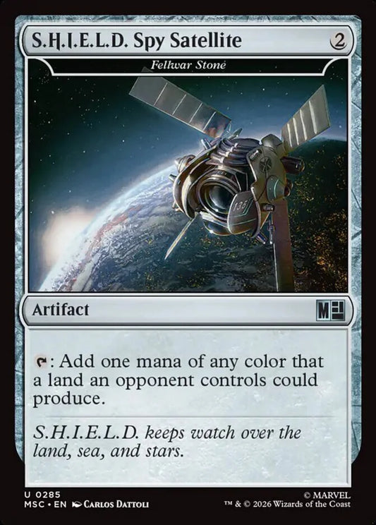 MSC-285 S.H.I.E.L.D. Spy Satellite  (Fellwar Stone)  | Uncommon (EN)