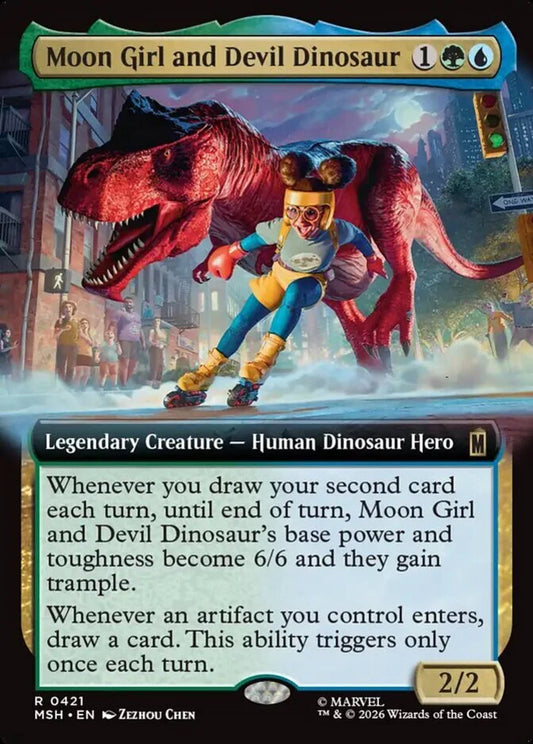 MSH-421 Moon Girl and Devil Dinosaur | Rare (EN)