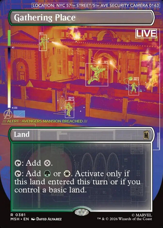 MSH-381 Gathering Place (Borderless) | Rare (EN)