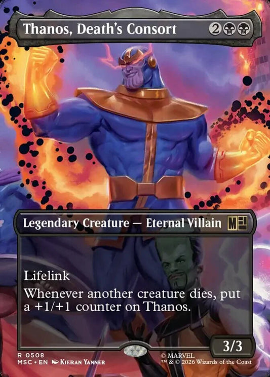 MSC-508 Thanos, Death's Consort (Borderless) | Rare (EN)