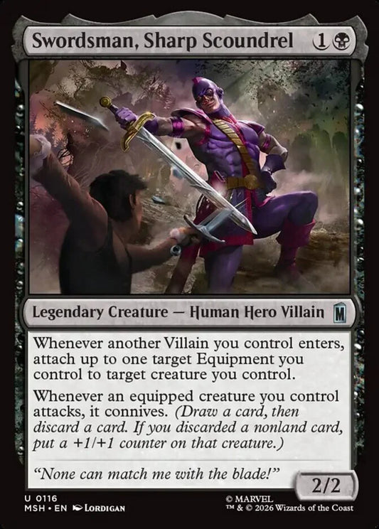 MSH-116 Swordsman, Sharp Scoundrel | Uncommon (EN)