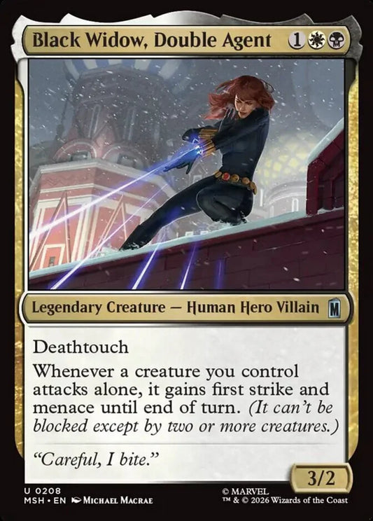 MSH-208 Black Widow, Double Agent | Uncommon (EN)