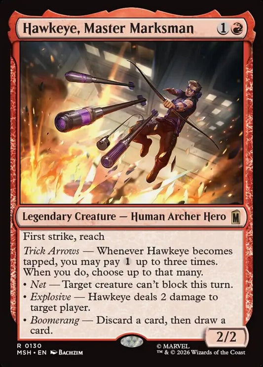 MSH-130 Hawkeye, Master Marksman | Rare (EN)