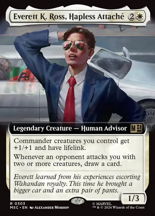 MSC-303 Everett K. Ross, Hapless Attache (Extended Arts) | Rare (EN)