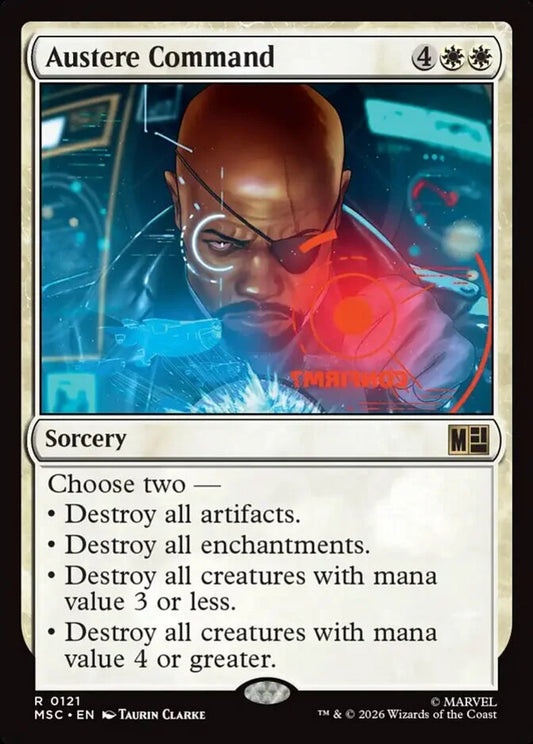 MSC-121 Austere Command  | Rare (EN)