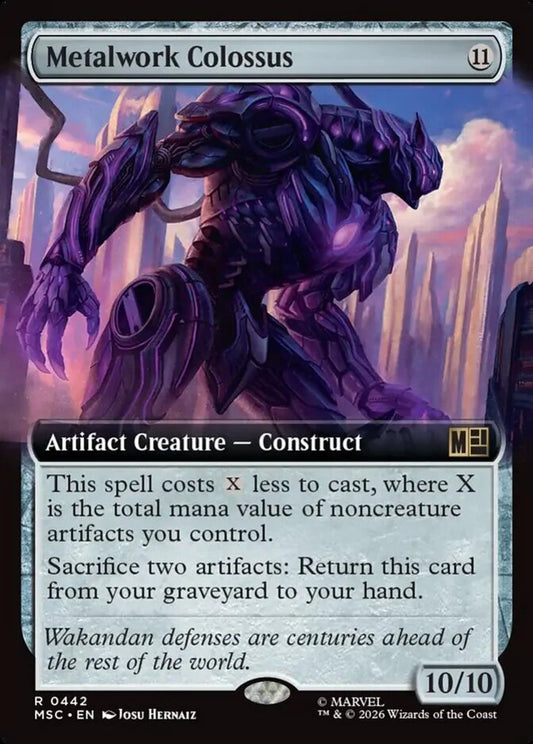 MSC-442 Metalwork Colossus (Extended Arts) | Rare (EN)