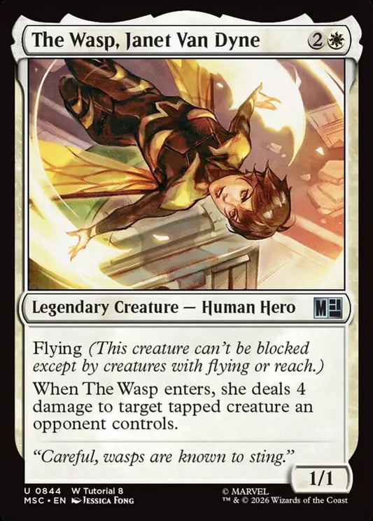MSC-844 The Wasp, Janet Van Dyne  | Uncommon (EN)